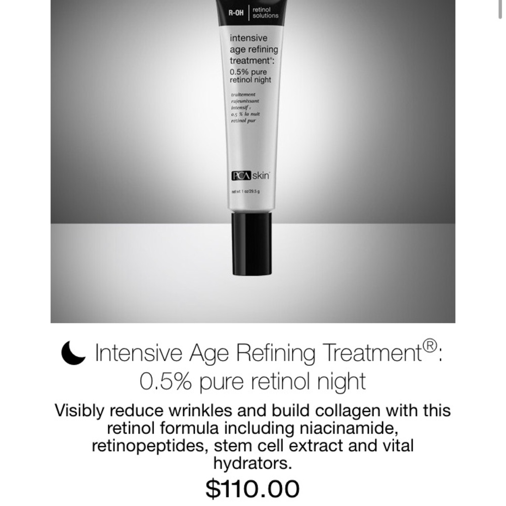 PCA aging retinal cream